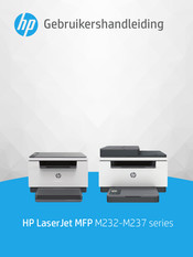 HP LaserJet MFP M232dw Gebruikershandleiding