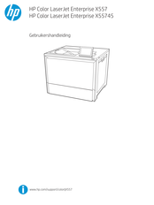 HP Color LaserJet Enterprise X55745 Gebruikershandleiding