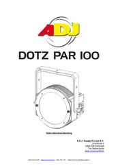 ADJ DOTZ PAR 100 Gebruikershandleiding