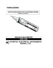 Kyoritsu Electrical Instruments Works KEW 1030 Handleiding