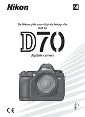 Nikon D70 Gebruikersgids