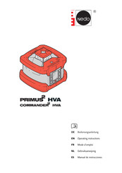 Nedo PRIMUS2 HVA Gebruiksaanwijzing