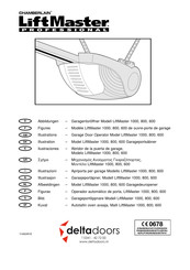 Chamberlain LiftMaster PROFESSIONAL 1000 Instructie