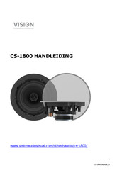 Vision CS-1800 Handleiding