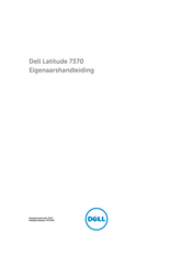 Dell Latitude 7370 Handleiding