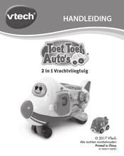 VTech Toet Toet Auto's Handleiding