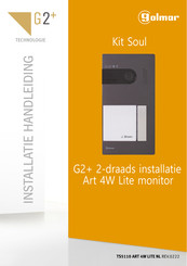 golmar Art 4 W Lite Installatiehandleiding