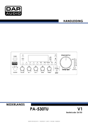 DAP Audio PA-530TU Handleiding