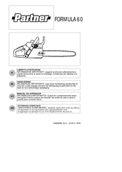 Partner FORMULA 60 Gebruikershandleiding