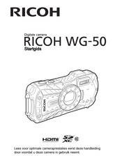 Ricoh WG-50 Startgids