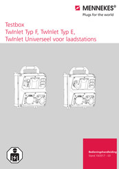 Mennekes TwInlet Universeel Bedieningshandleiding