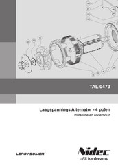 Nidec TAL 049 Installatie En Onderhoud