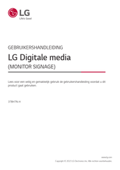 LG 37BH7N-H Gebruikershandleiding