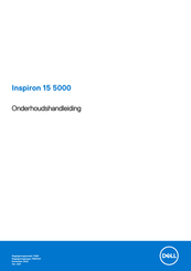 Dell P66F001 Onderhoudshandleiding