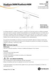 Handicare SystemRoMedic RiseBasic300M Handleiding