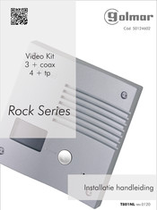 golmar Rock Series Installatiehandleiding