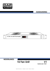 DAP Audio 1U Fan Unit Handleiding