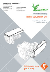 Ridder SynCore RW Unit Producthandleiding