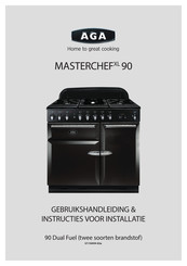 AGA masterchef xl 90 Gebruikershandleiding