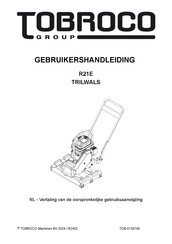 TOBROCO R21E Gebruikershandleiding