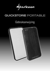 Sharkoon QuickStore Portable Gebruiksaanwijzing