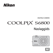 Nikon COOLPIX S6800 Naslaggids