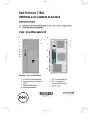 Dell Precision Workstation T1650 Handleiding