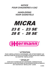 Hermann MICRA 23 SE Series Handleiding