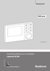 Buderus Logamatic RC300 Installatiehandleiding