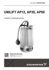 Grundfos Unilift AP35 Installatie- En Bedieningsinstructies