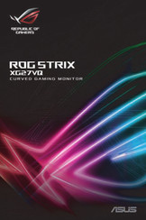 ASus ROG STRIX XG27VQ Gebruikershandleiding