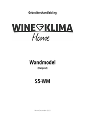 Wine Klima Home S5-WM Gebruikershandleiding