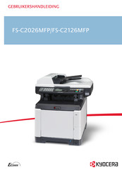 Kyocera Ecosys FS-C2126MFP Gebruikershandleiding