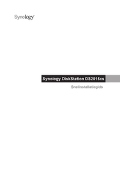 Synology DiskStation DS2015xs Snel Installatiegids