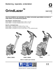 Graco GrindLazer Pro DC1013 DCS Bediening, Onderdelen, Reparatie