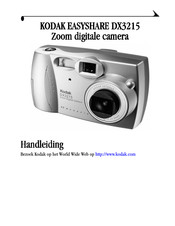 Kodak EASYSHARE DX3215 Handleiding