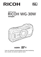 Ricoh WG-30W Startgids