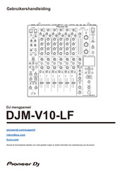 PIONEER DJ DJM-V10-LF Gebruikershandleiding