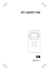 Sangean DT-180 Gebruikershandleiding