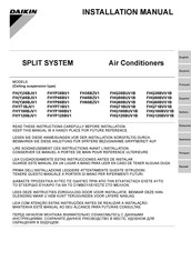 Daikin FHQ60BVV1B Installatiehandleiding