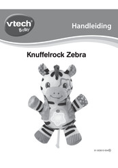 VTech baby Knuffelrock Zebra Handleiding