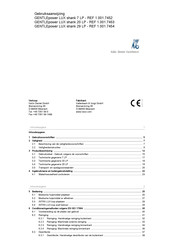 KaVo 1.001.7454 Gebruiksaanwijzing