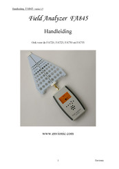 Envionic FA735 Handleiding