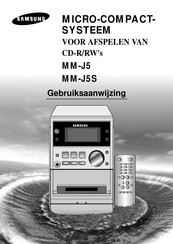 Samsung MM-J5 Gebruiksaanwijzing