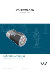 Volkswagen VAS 6558/22 Gebruiksaanwijzing