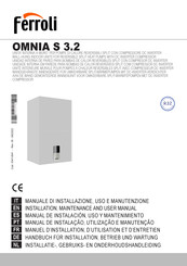 Ferroli OMNIA S 3.2 Installatie-, Gebruiks- En Onderhoudshandleiding