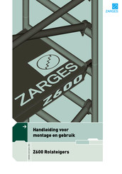 zarges Z600 Handleiding Voor Gebruik