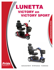 Pride Mobility Products VICTORY Handleiding