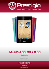 Prestigio MultiPad COLOR 7.0 3G Handleiding