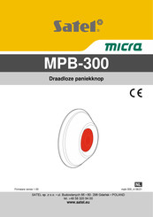 Satel MPB-300 Gebruiksaanwijzing